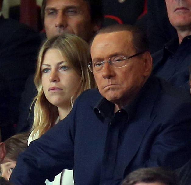 Silvio Berlusconi non assisteva a una gara del Milan dal 24 febbraio 2013. Ansa